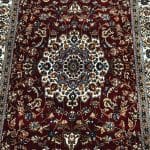400 x 80cm Persian Kashan Soft Quality Machine Made Red Runner Rug - Image 5