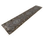 400 x 80cm Persian Tabrez Mustard Machine Made Runner Rug - Image 2