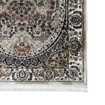 400 x 80cm Persian Mashad Design Beige Machine Made Runner Rug - Image 3