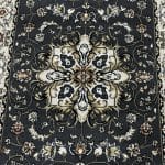 400 x 80cm Persian Kashan Style Grey Runner Rug - Image 5