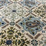 366 x 280cm Persian Hand Knotted Pistachio Kashan – Wool Rug - Image 7