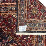 400 x 300cm Vintage Hand-Knotted Persian Khorasan Wool Rug - Image 8