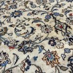 296 x 188cm Persian Ivory Kashan Hand Knotted Wool Rug - Image 9