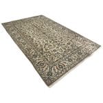 296 x 188cm Persian Ivory Kashan Hand Knotted Wool Rug - Image 3