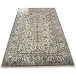296 x 188cm Persian Ivory Kashan Hand Knotted Wool Rug - Image 2