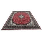 400 x 300cm Persian Large Size Kashan Design Machine Made Red Rug - Image 2