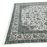 400 x 300cm Persian Large Size Kashan Design Machine Made Cream Rug - Image 8