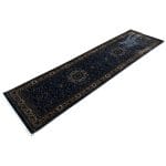 300 x 80cm Kashan Pattern Hallway Runner Machine Made Rug - Image 2