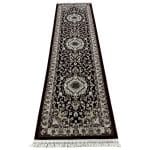 300 x 80cm Medallion Pattern Persian Mashad Machine Made Runner Rug