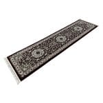 300 x 80cm Medallion Pattern Persian Mashad Machine Made Runner Rug - Image 2