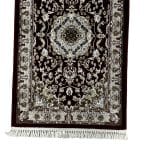 300 x 80cm Medallion Pattern Persian Mashad Machine Made Runner Rug - Image 5