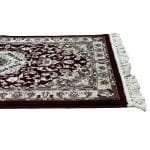 300 x 80cm Medallion Pattern Persian Mashad Machine Made Runner Rug - Image 7