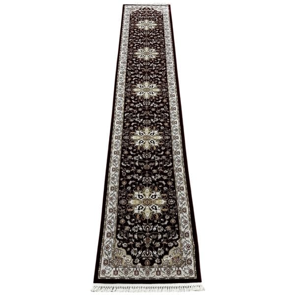 500 x 80cm Persian Mashad Design Floral Red Runner Rug