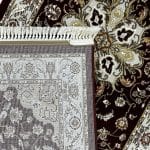 500 x 80cm Persian Mashad Design Floral Red Runner Rug - Image 8