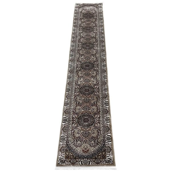 500 x 80cm Persian Kashan Design Hallway Runner | Soft & Durable