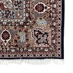 400 x 300cm Persian Large Size Mashad Design Machine Made Navy Rug - Image 4