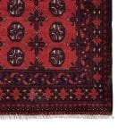 286 x 74cm Hand Knotted Afghan Akche Wool Runner Rug - Image 3