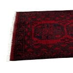 300 x 82cm Afghan Elephant Feet Aqche Hand Woven Runner Rug - Image 6