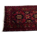 282 x 79cm Handwoven Afghan Khal Mohammadi Runner Rug - Image 7