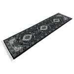 300 x 80cm Persian Tabrez Design Navy Runner Rug - Image 2