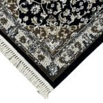 300 x 80cm Medallion Pattern Mashad Design Navy Runner Rug - Image 3