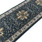 300 x 80cm Traditional Floral Mashad Design  Machine-Made Runner - Image 4