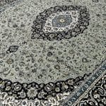 400 x 300cm  Persian Large Size Kashan Design Machine Made Green Rug - Image 5