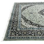 400 x 300cm  Persian Large Size Kashan Design Machine Made Green Rug - Image 8
