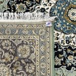 400 x 300cm  Persian Large Size Kashan Design Machine Made Green Rug - Image 9