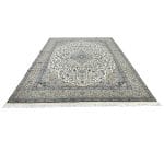 400 x 300cm Persian Large Size Kashan Design Machine Made Cream Rug - Image 2