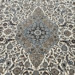 400 x 300cm Persian Large Size Kashan Design Machine Made Cream Rug - Image 8