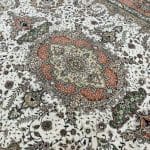 400 x 300cm Persian Large Size Kashan Medallion Design Machine Made Rug - Image 4