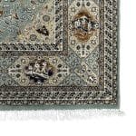 400 x 300cm Persian Tabriz Medallion Design Machine Made Beige\Cream Rug - Image 8