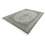 400 x 300cm Persian Large Size Kashan Design Machine Made Cream Rug - Image 3