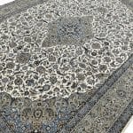 400 x 300cm Persian Large Size Kashan Design Machine Made Cream Rug - Image 7
