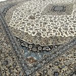 400 x 300cm Persian Large Size Tabriz Oval Medallion Design Machine Made Rug - Image 8