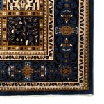 400 x 300cm Blue Beige Bakhtiari Design Machine-Made Rug - Image 2