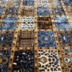 400 x 300cm Blue Beige Bakhtiari Design Machine-Made Rug - Image 3