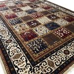 400 x 300cm Cream Beige Bakhtiari Design Machine-Made Rug - Image 6