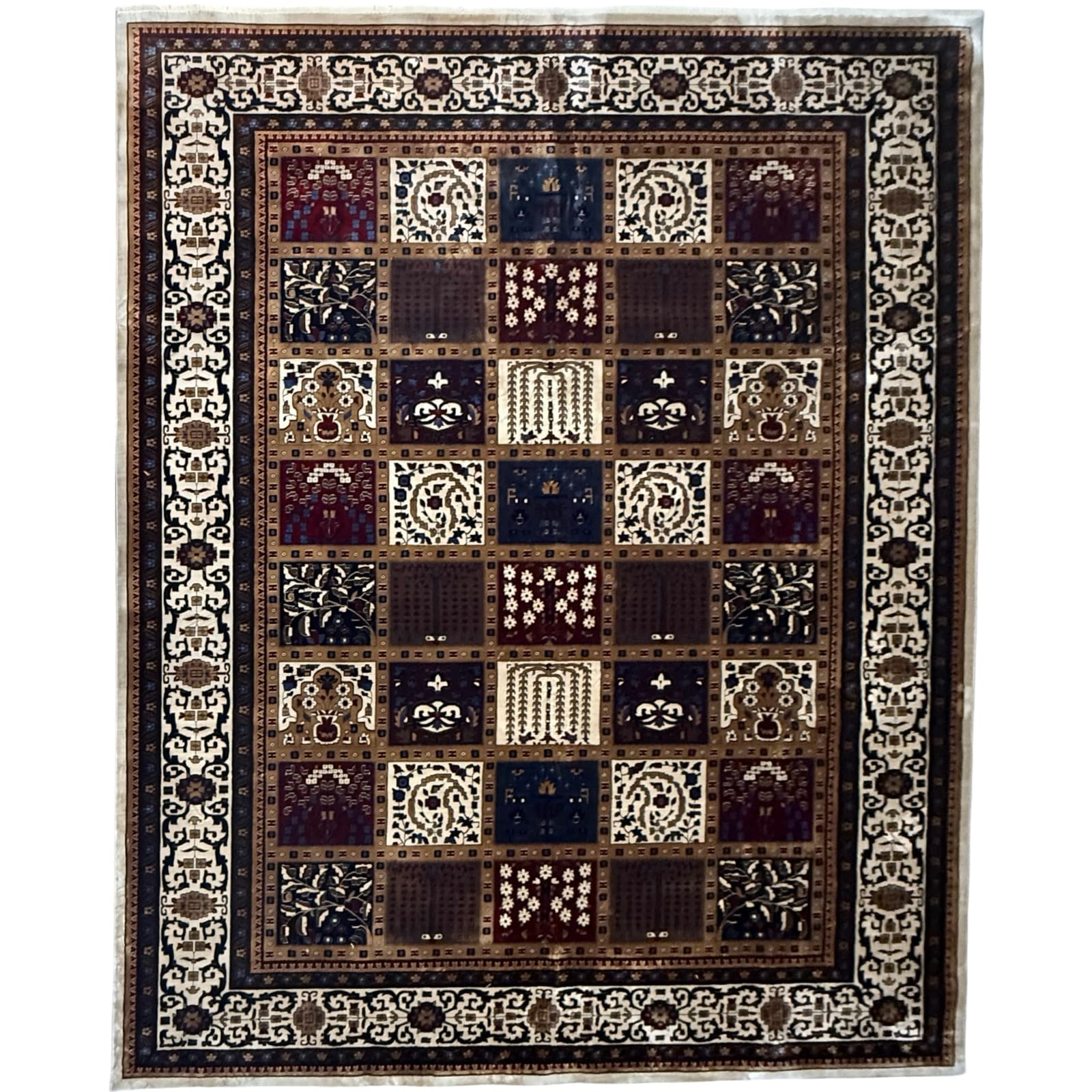 IMG_2238 400 x 300cm Cream Beige Bakhtiari Design Machine-Made Rug - Image 1