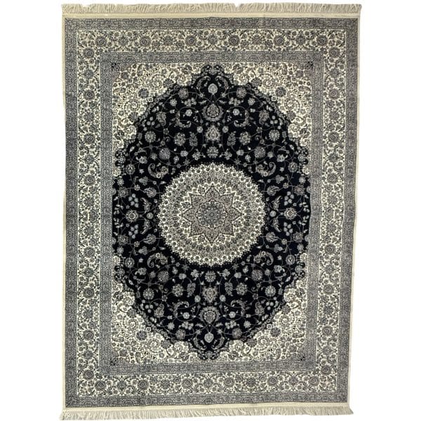 350 x 250cm Nain Medallion Design Persian Rug