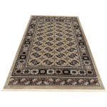 300 x 200cm Turkish Bokhara Design Rug – Beige & Brown - Image 5