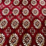 300 x 200cm Turkish Bokhara Design Rug – Red & Beige - Image 4