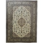 351 x 251cm Floral Hand Knotted Persian Kashan Rug
