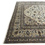 351 x 251cm Floral Hand Knotted Persian Kashan Rug - Image 4