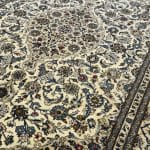 351 x 251cm Floral Hand Knotted Persian Kashan Rug - Image 6
