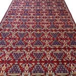 410 x 244cm Brand New Rare Hand Knotted Persian Red Kashan Rug - Image 3