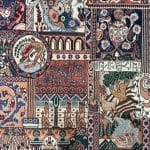 396 x 295cm Hand Knotted Persian Kashmar Perspolis Rug - Image 5