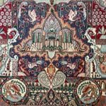 396 x 295cm Hand Knotted Persian Kashmar Perspolis Rug - Image 6