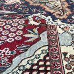 396 x 295cm Hand Knotted Persian Kashmar Perspolis Rug - Image 9